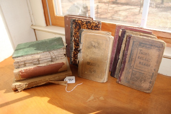 Antique Books from 1800s