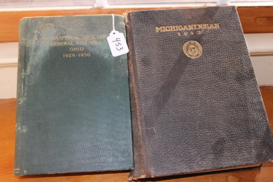 Michiganians 1912, Biographical Ohio