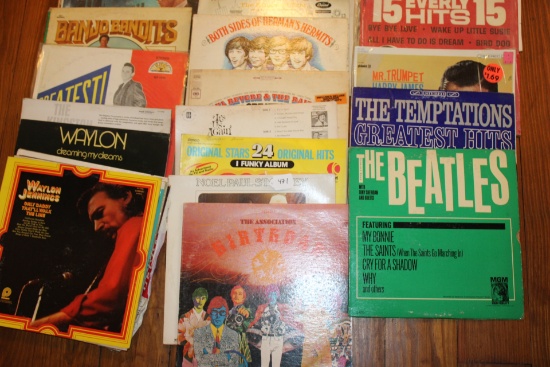 Vintage Vinyl Records including Beatles
