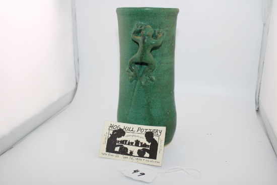 Hog Hill Frog Vase