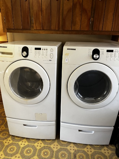 Older Samsung Washer and Dryer. Both work. See notes.