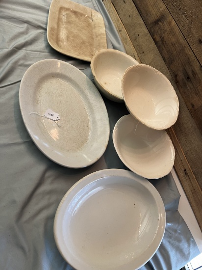 Assorted China bowls and platters