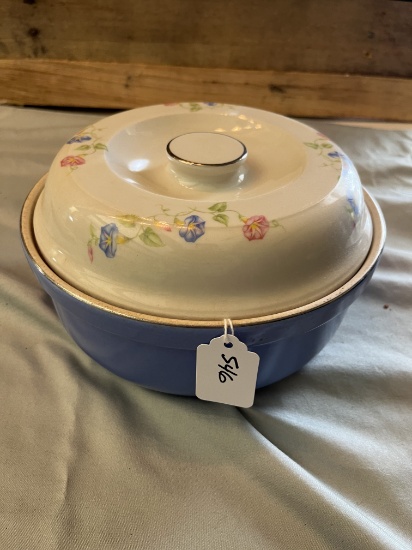 Hall Morning Glory Casserole Dish
