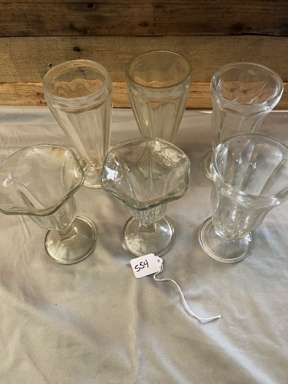 Vintage glassware