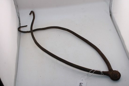 Primitive Fireplace Cooking Kettle hook