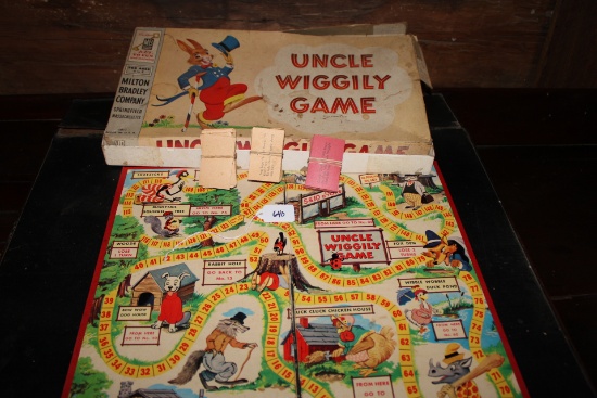 Uncle Wiggily Vintage Board Game