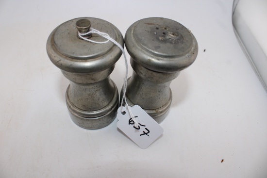 Italian Pewter Salt & Pepper Shaker