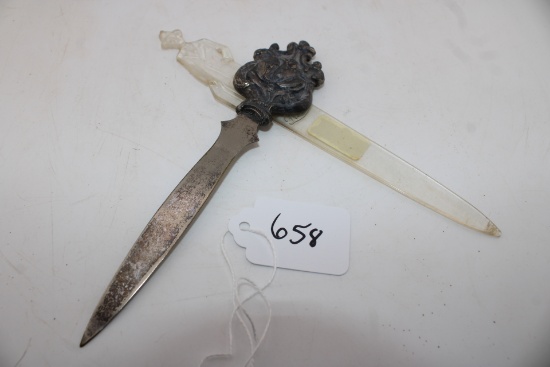 Wesleyan Oldest Woman's College in The world Letter Opener, Fueller Letter Opener