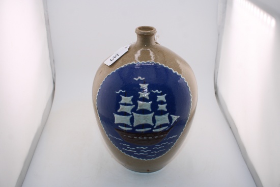 Marvin Bailey Southern Folk Art Ship Pottery.
