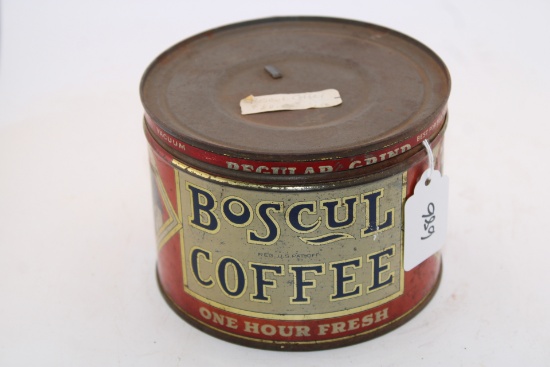 Boscul Coffee Tin Can