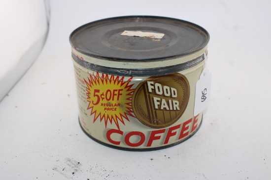 Food Fair Tin Can