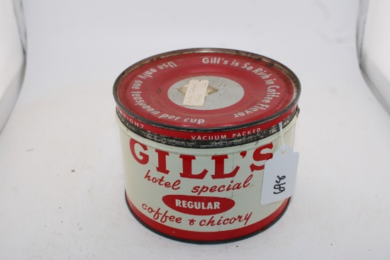 Gills Coffee Tin Can