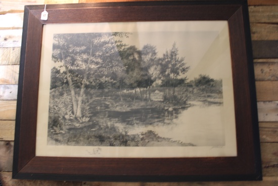 Countryside Framed Wall Art Print