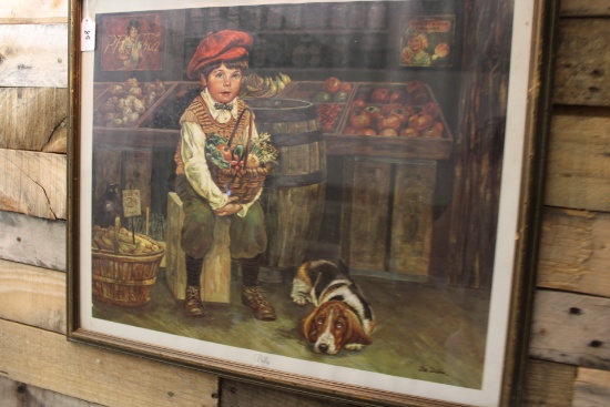 Framed Print "Billy" by Lee Dubin