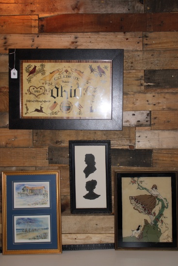 Lot of Framed Wall Art