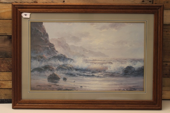 Frames "Luminous Waves" by Bob Sanders
