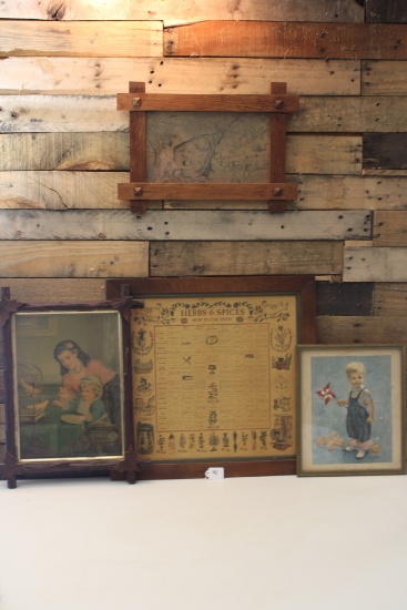 Vintage Wall Art Lot