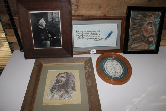 Religious Wall Art Lot