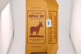 Vintage Orphan Boy Smoking Tobacco Box
