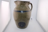 State of Georgia Pitcher Signed Matthew Hewell Pottery