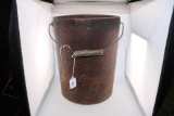 Antique United Indurated Fibre Co Pail 12.5