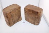 Signed C Josef Heavy Hoda Bookends