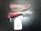 Drop Point Damascus Hunting Knife with Sheath