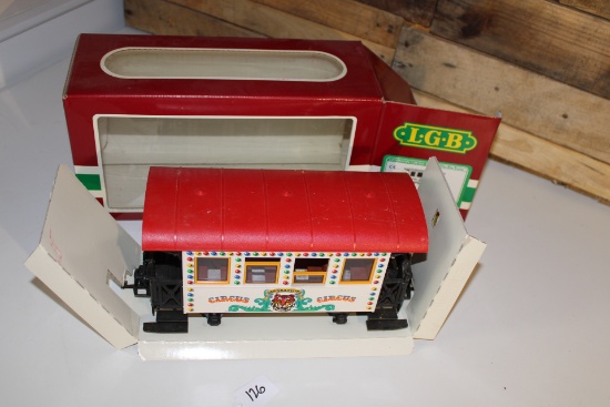 Lehamnn Circus Box Car