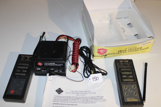 Crest Train Engineer Walk Around Control System