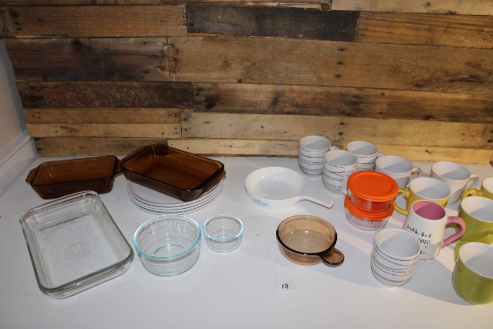 Assorted Kitchen Glass ware