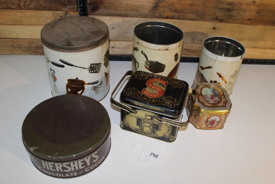 Miscellanous Tins