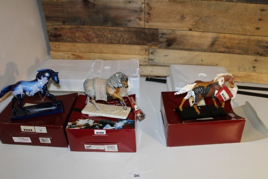 Three Painted Ponies by Westmore land