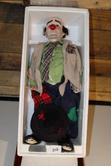Large Porcelain Clown.