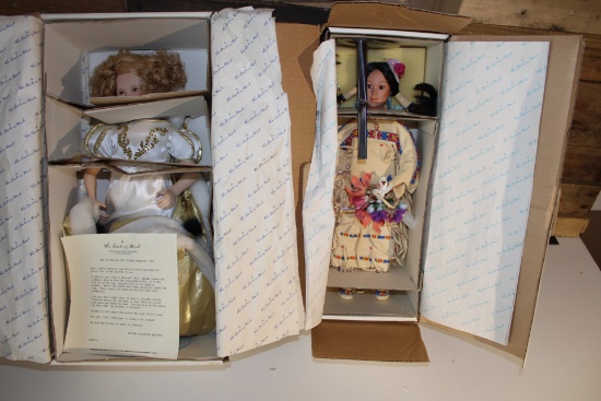 Danbury Mint Dolls Little Princess and Morning Song