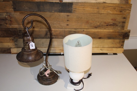 Pair of Small Lamps
