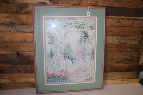 The Terrace by artist Doroth Shoemaker.