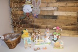 Easter Decorations and basket