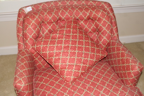 A pair of Setsens upholstered chairs