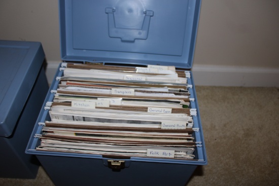 Box full of stitching items