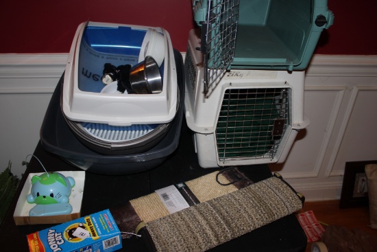 Pet Carrier and Cat items