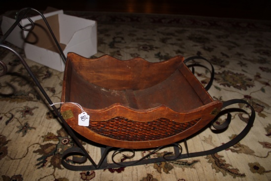 Small Wood Sliegh