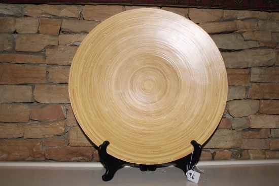 Bamboo Platter and stand