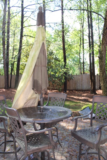 Metal Outdoor patio set