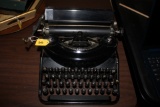 Vintage Type Writer and replica phone