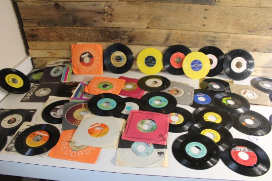 Lot of 45mm Vinyl Records