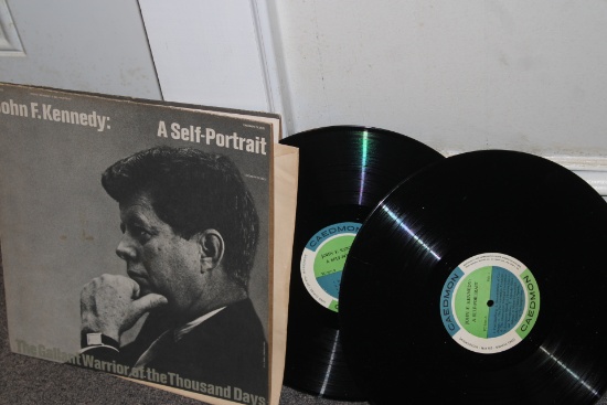 John F. Kennedy, MLK Jr. LP Vinyl Records and others.