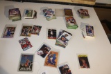 Assorted sports trading Cards.