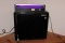 Old Sears Cold Spot minifridge and black light.