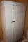 White wash linen closet