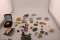 Large collection of push pins.